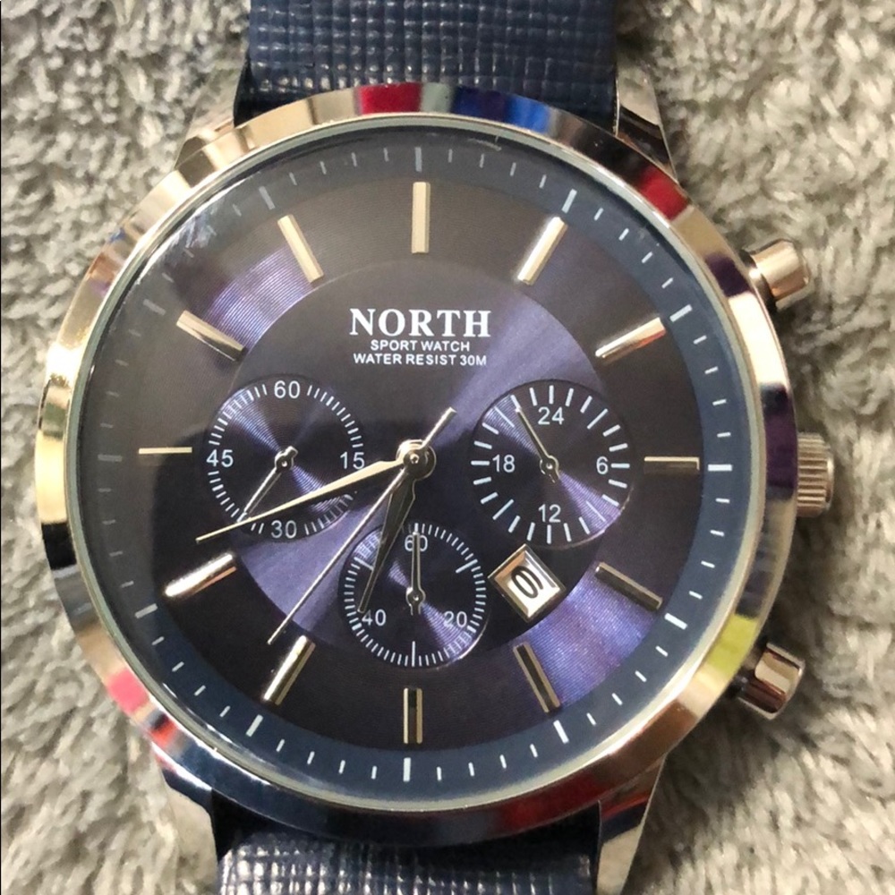 Men Watches NORTH Sport (Blue )